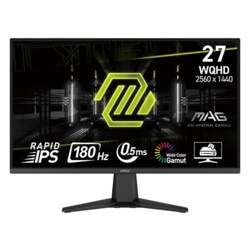 MSI MAG 275QF 27 Inch WQHD Gaming Monitor MSI MAG 275QF 27 Inch WQHD Gaming Monitor